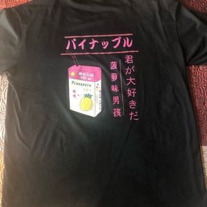 Japanese Pineapple juice tee